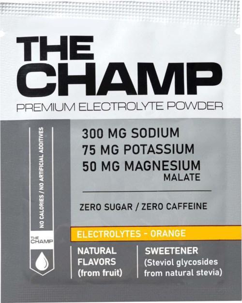 12 x THECHAMP Elektrolytpulver 45 g product image
