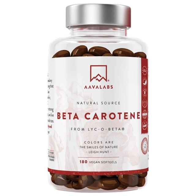 AAVALABS Beta Carotin Vitamin A vegan Weichkapseln product image