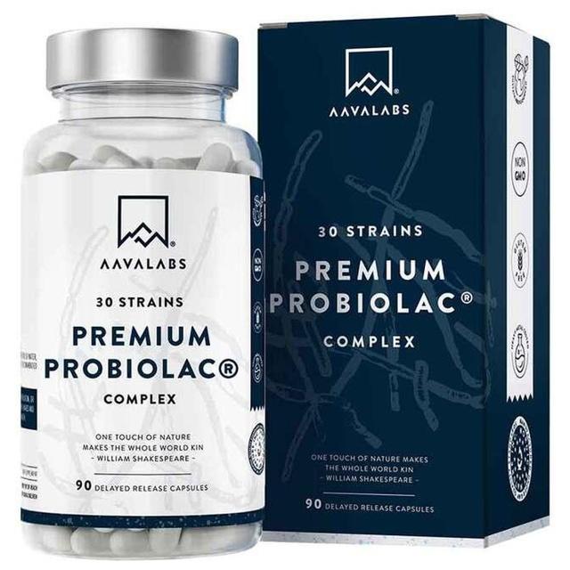 Aavalabs Premium Probiolac Komplex 30 Bakterienstämme, 90 St Kapseln product image