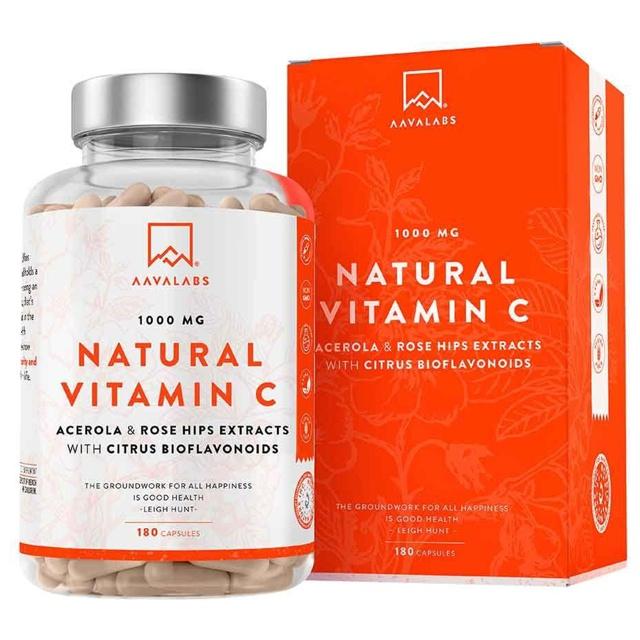 AAVALABS Vitamin C Acerola Camu-Camu Hagebutte Kps product image