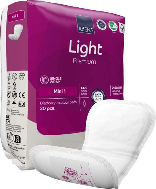ABENA Light Mini 1 (22x10 cm) 20 st product image