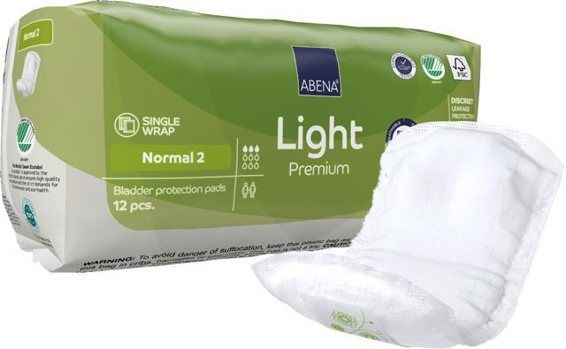 ABENA Light Normal 2 Premium 26x11 cm 12-pack product image