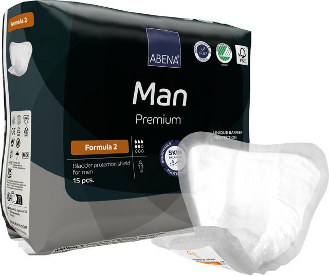ABENA Man Formula 2 (29x23 cm) 15 st product image
