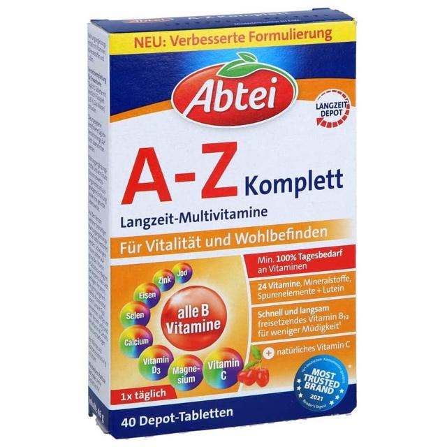 ABTEI A-Z Komplett Tabletten product image