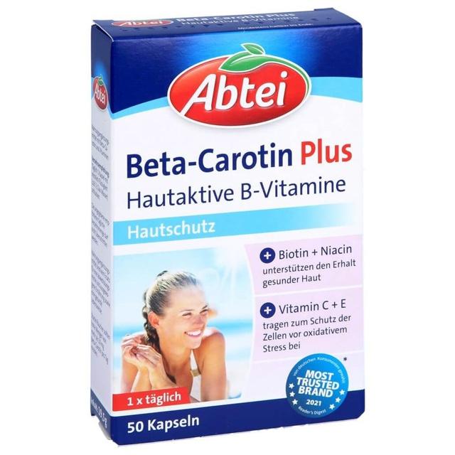 ABTEI Beta-Carotin Plus Hautaktive B-Vitamine Kps. product image