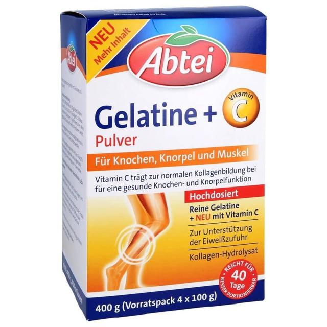 ABTEI Gelatine Plus Vitamin C Pulver product image