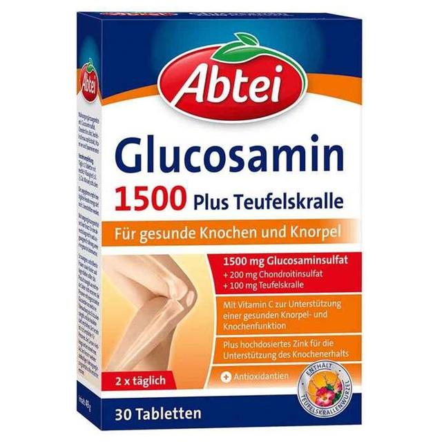 Abtei Glucosamin 1500 Tabletten TF, 30 St Tabletten product image