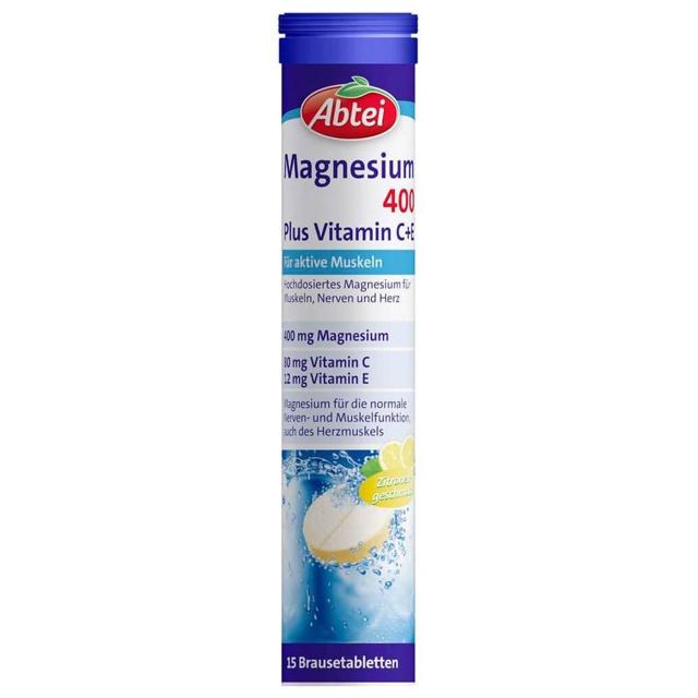 ABTEI Magnesium 400 Plus Vitamin C+E Brausetabl. product image
