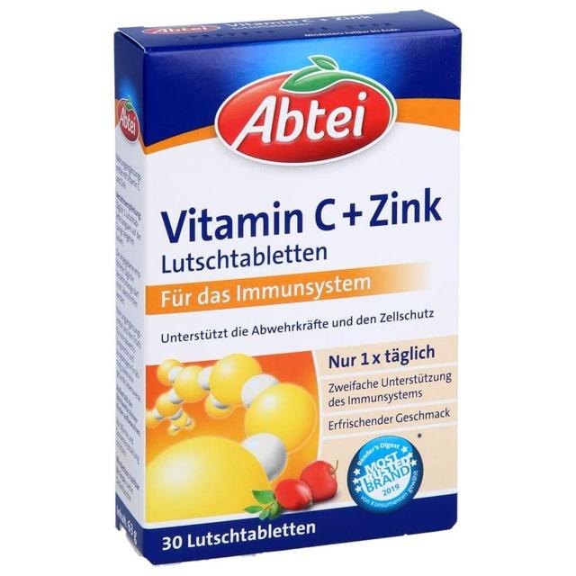 ABTEI Vitamin C plus Zink Lutschtabletten product image