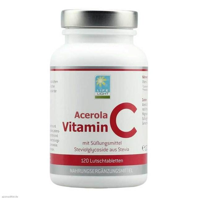 Acerola Vitamin C Lutschtabletten 120 St Lutschtabletten product image