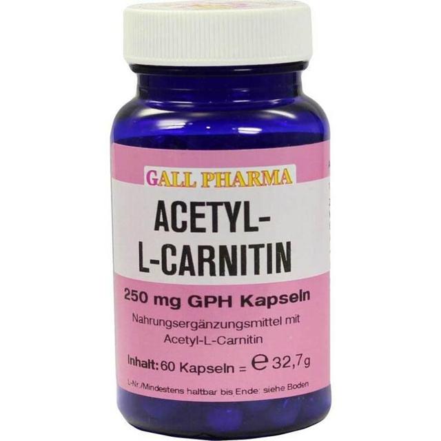 Acetyl-L-Carnitin 250 mg GHP Kapseln, 60 St Kapseln product image