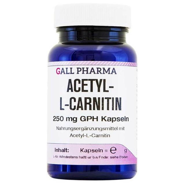 Acetyl-L-Carnitin 250 mg GPH Kapseln, 120 St Kapseln product image