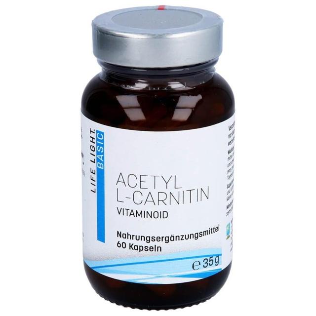 Acetyl-l-carnitin 500 mg Kapseln product image