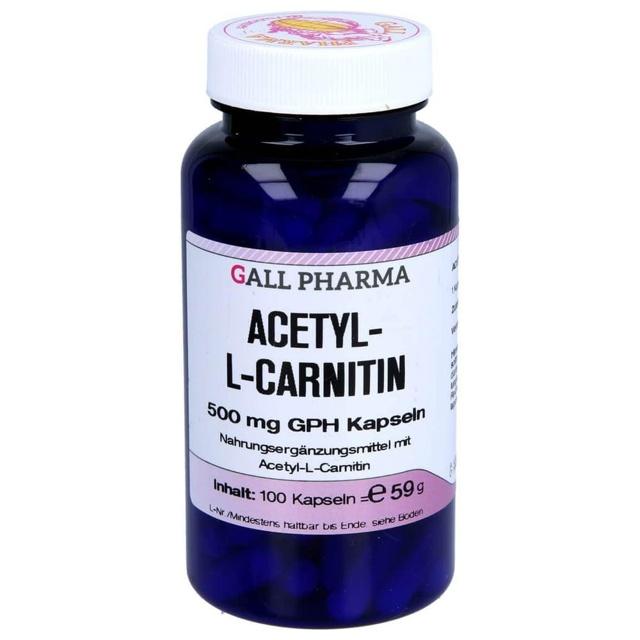 ACETYL-L-CARNITIN 500 mg Kapseln product image