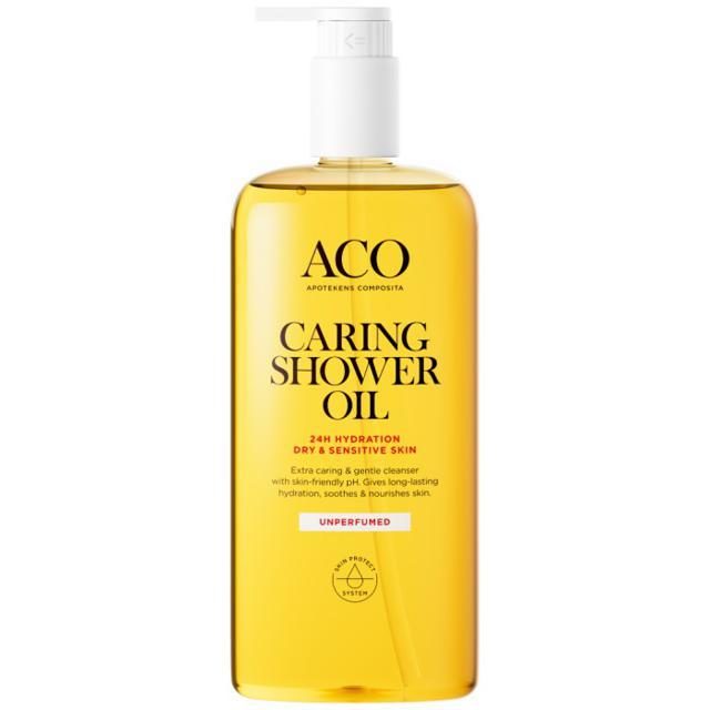 ACO Body Caring Shower Oil Unperfumed 400 ml product image