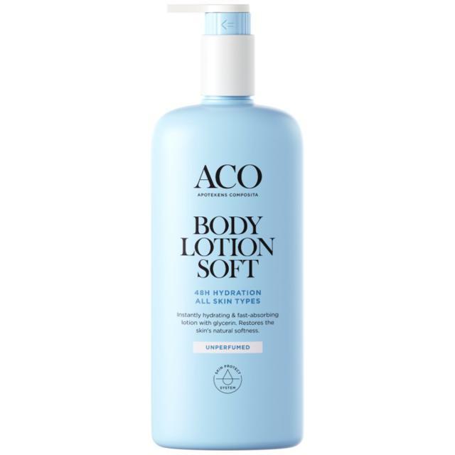 ACO Body Lotion Soft oparfymerad 400 ml product image