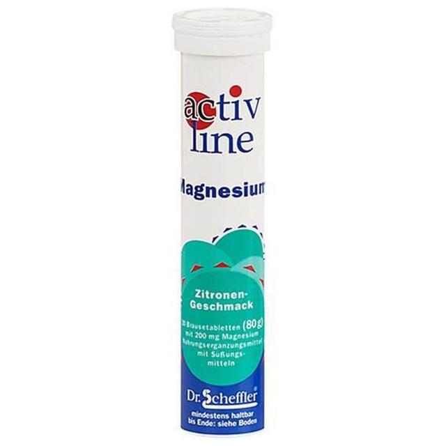 ACTIVLINE Magnesium Zitrone Brausetabletten product image