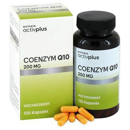 Activplus Coenzym Q10 200 mg Kapseln, 120 St Kapseln product image