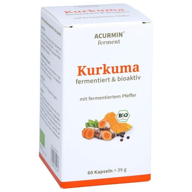 Acurmin Ferment Kurkuma Pfeffer Kapseln product image