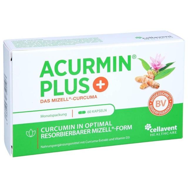 ACURMIN Plus Das Mizell-Curcuma Weichkapseln product image