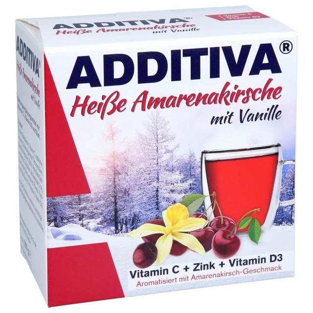 ADDITIVA heiße Amarenakirsche m.Vanil.Plv.Sachets product image