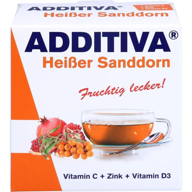 ADDITIVA heißer Sanddorn Pulver Sachets product image