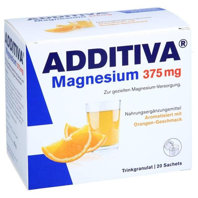 ADDITIVA Magnesium 375 mg Sachets Orange product image