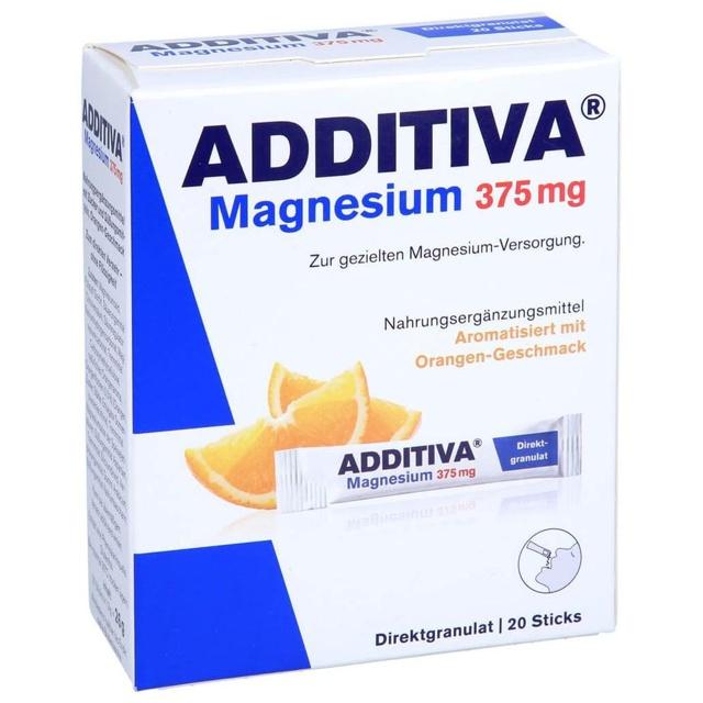 ADDITIVA Magnesium 375 mg Sticks Orange product image