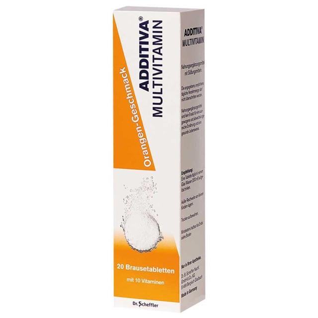 ADDITIVA Multivit.Orange R Brausetabletten product image