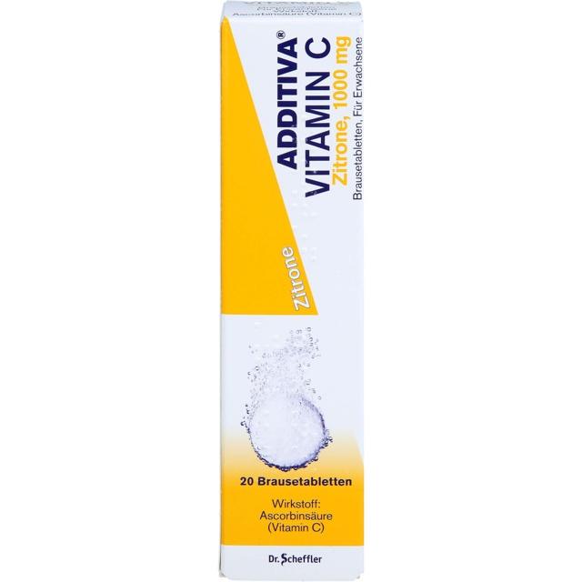 ADDITIVA Vitamin C 1 g Brausetabletten product image