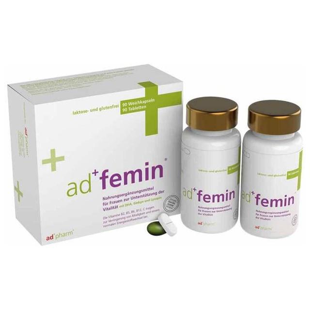 ADFEMIN Quartalspackung 90 Weichkaps.+90 Tabl. product image