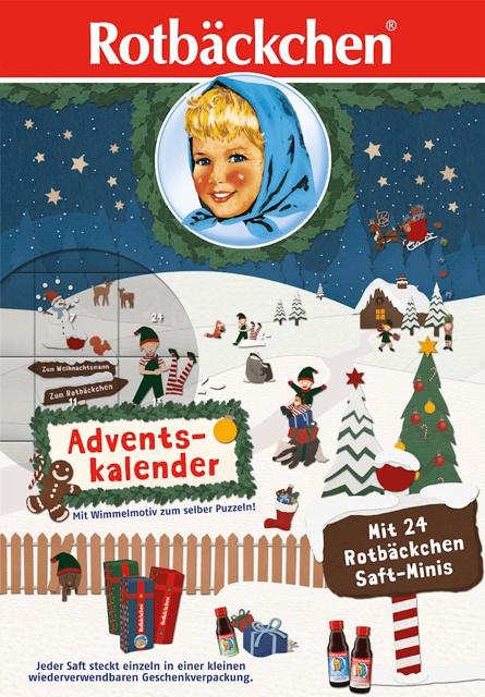 Rabenhorst Rotbäckchen Adventskalender, 3000 ml Saft product image