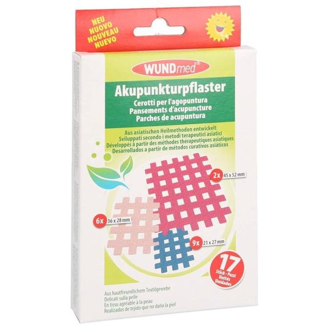 AKUPUNKTURPFLASTER 3 Größen sortiert 17 St Pflaster product image