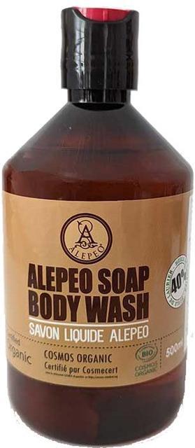 Aleppo Flytande Bodywash Natural Eco 40 % Lagerbärsolja, 500 ml product image