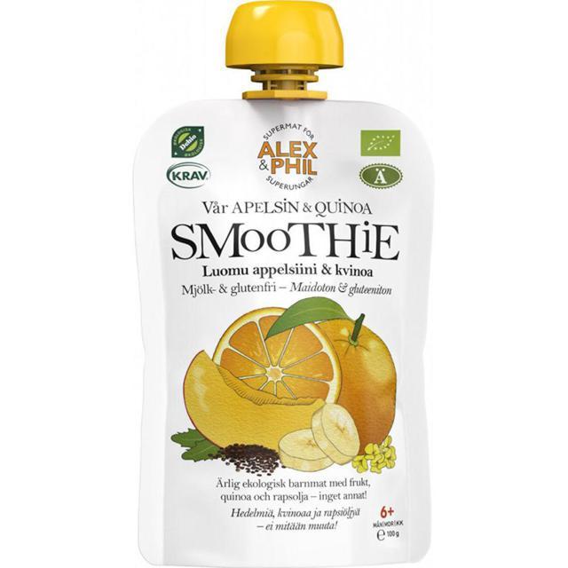 Alex&Phil Smoothie Apelsin & Quinoa 100 g product image