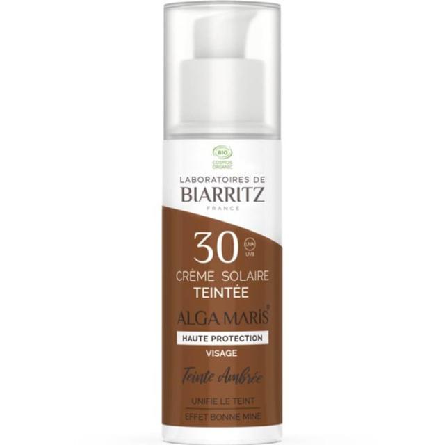 Laboratoires de Biarritz, Alga Maris Tinted Face Sunscreen SPF30 Amber, 50 ml product image