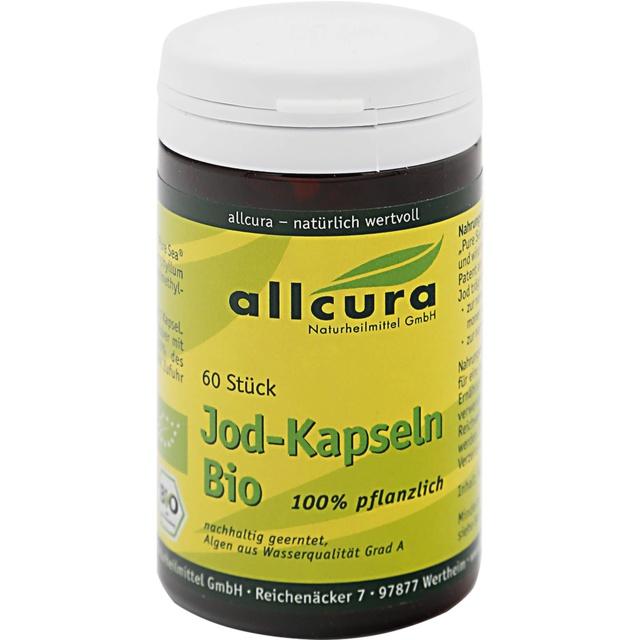 allcura Jod-Kapseln Bio 60 St Kapseln product image