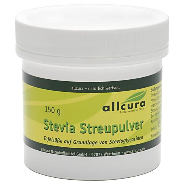 Stevia Streupulver, 150 g Pulver product image