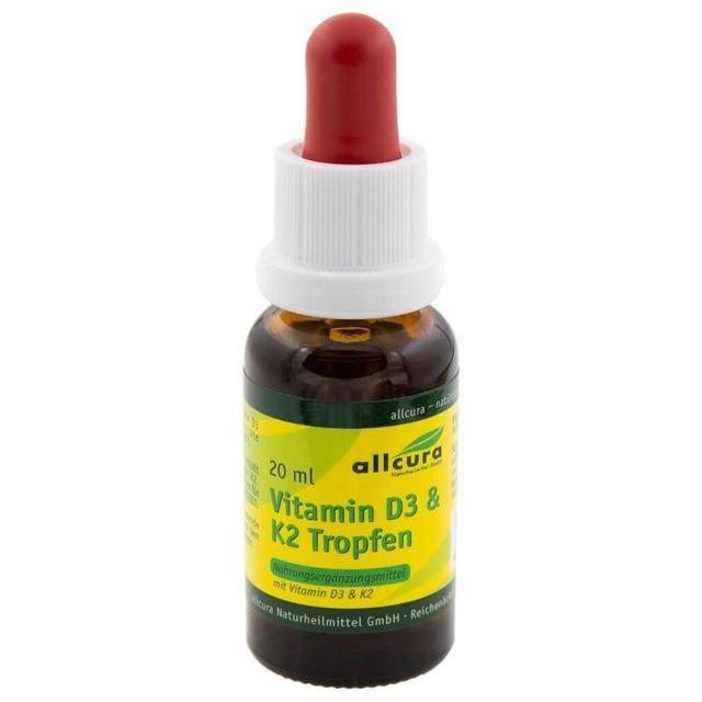 VITAMIN D3 & K2 Tropfen 1000 I.E./20 μg je Tropfen product image