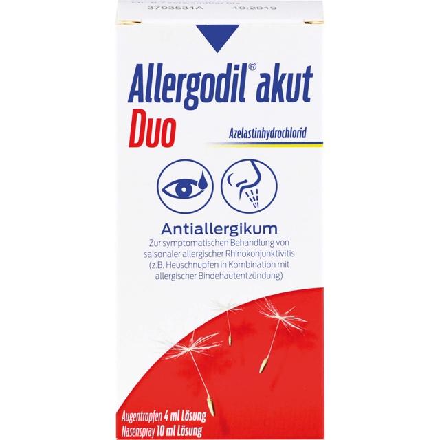 ALLERGODIL akut Duo 4ml AT akut/10ml NS akut product image