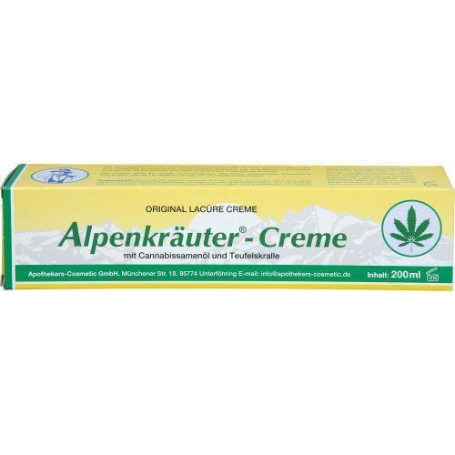 ALPENKRÄUTER Creme Lacure m.Cannabisöl u.Teufelskr product image