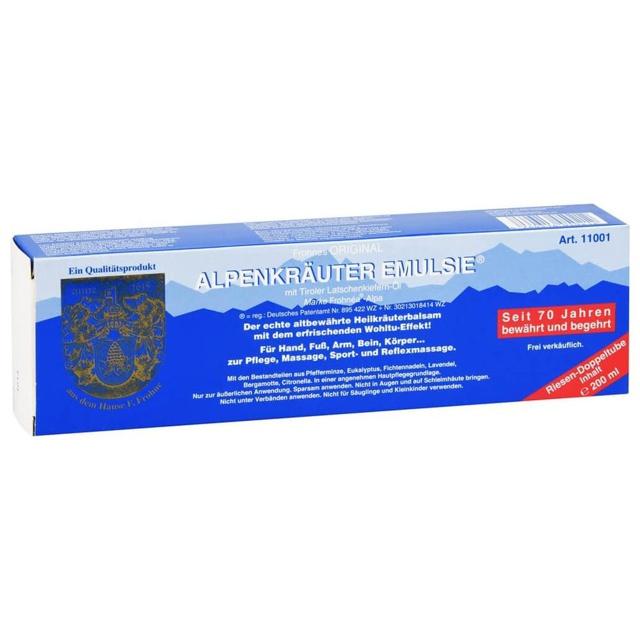 ALPENKRÄUTER Emulsie product image