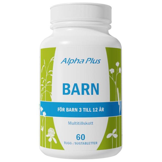 Alpha Plus Barn 60 tabletter product image