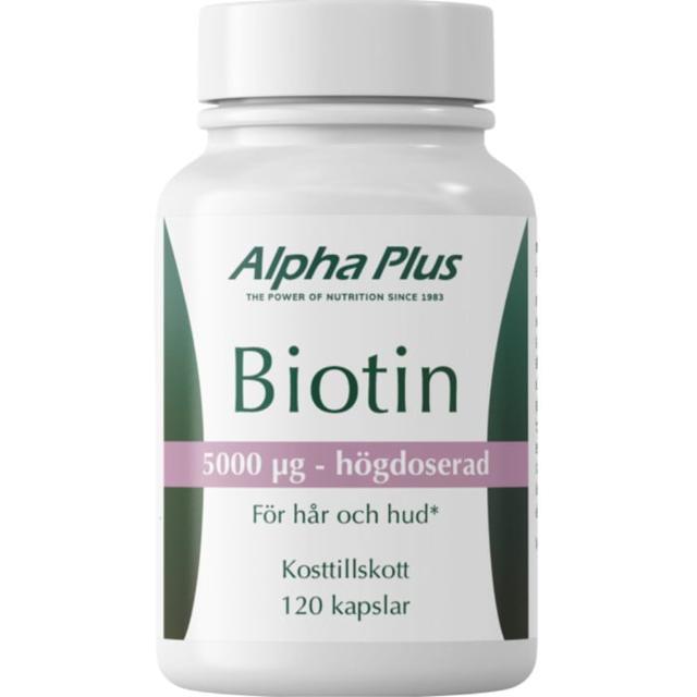 Alpha Plus Biotin 120 kapslar product image
