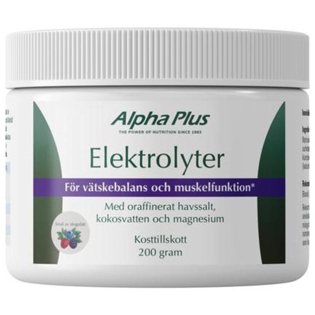 Alpha Plus Elektrolyter Skogsbär 200 g product image