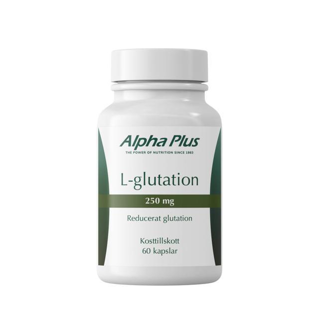 Alpha Plus L-glutation 250 mg 60 kapslar product image