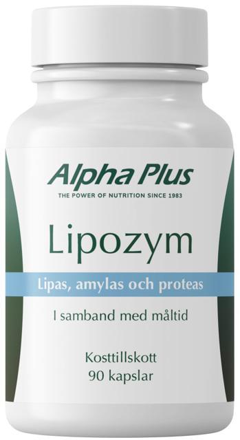 Alpha Plus Lipozym 90 kapslar product image