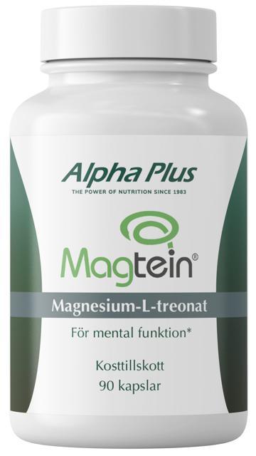 Alpha Plus Magtein Magnesium L-treonat 90 kapslar product image
