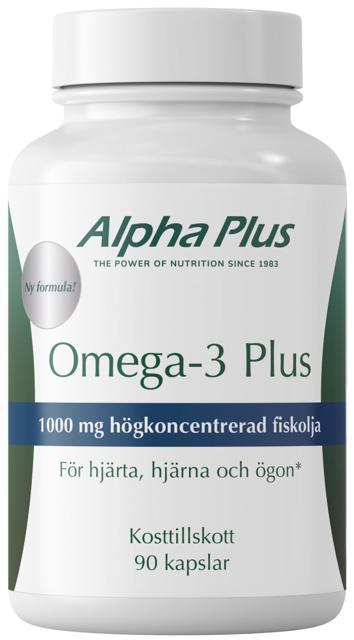 Alpha Plus Omega-3 Plus 90 kapslar product image