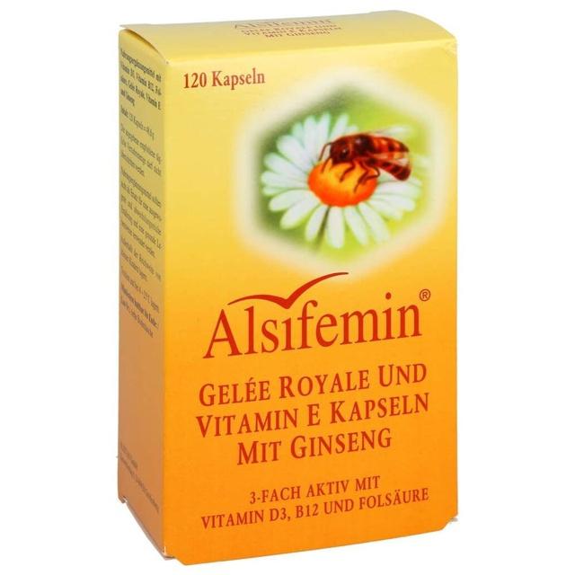 ALSIFEMIN Gelee Royal+Vit.E m.Ginseng Kapseln product image